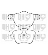 QUINTON HAZELL - BP1396 - Колодки тормозные дисковые, комплект